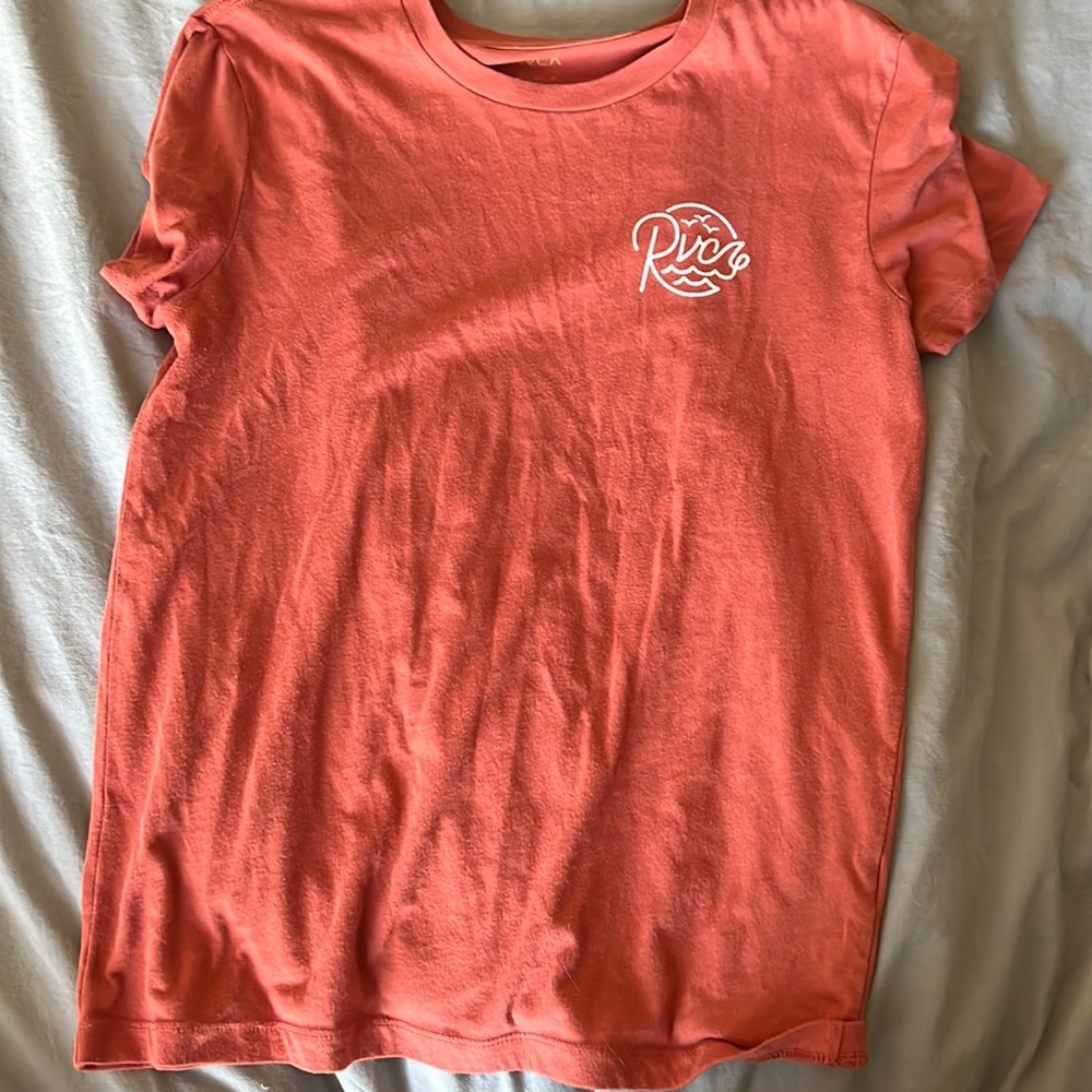 RVCA orange t shirt